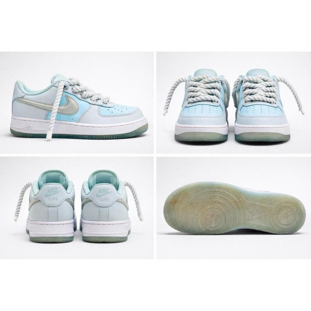 Size 3Y - Nike Air Force 1 (GS) Women's Size 5 CUSTOM ROPE